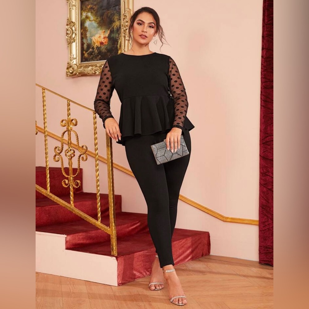 Shein Plus Size Pant Suit Size 4xl - image 3